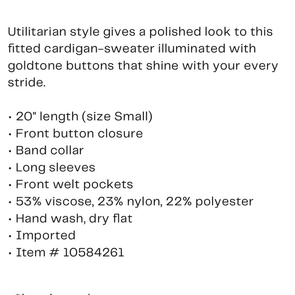 Avec Les Filles Cardigan - Picture 5 of 5